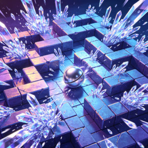 Crystal-Cluster Barrage