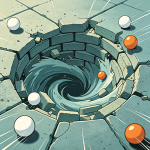 Turbulent Block Vortex